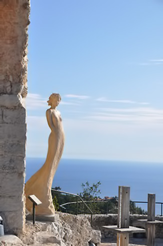 french-eze-sculpture-325x489 Èze,-Provence sculpture - France