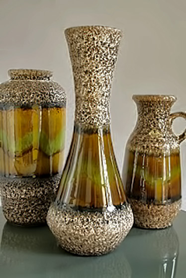 ubelacker-keramik-retro-vessels-374x559 Übelacker-Keramik mid century Lava glaze pottery