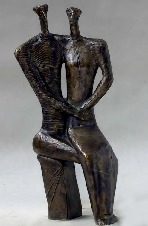 bronze-couple-theodoros-papagiannis-495x756 Ιστοσελίδα-του-Γλύπτη-Θεόδωρου-Παπαγιάννη---Theodoros Papagiannis couple sculpture