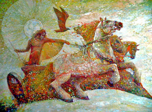 Vladimir-Rasputin-Phaeton-myth 1317160648_www.nevsepic.com Painter Vladimir Romanovich Rasputin