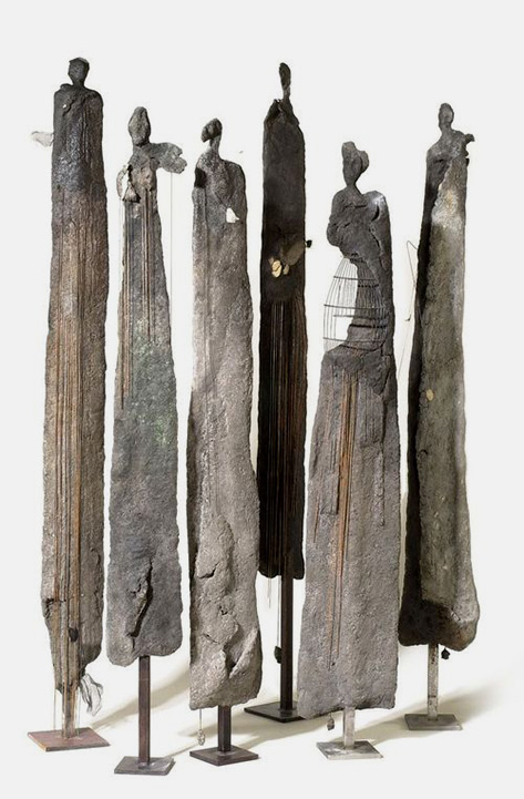 Yolande-Biver-sculpture-473x721 Yolande Biver tall sculpture figures