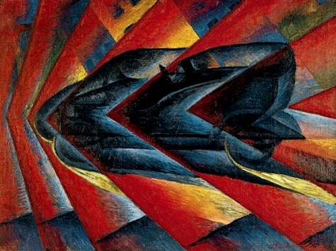 luigi-rossolo-futurist-speed-art-471x353 1912-painting-by-fantastic-Futurist-painter-Luigi-Rossolo-entitled-Dinamismo-di-un’Automobile