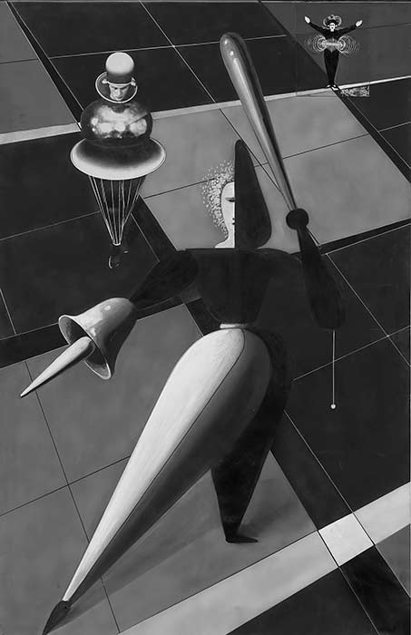 1922--German--Oskar-Schlemmer--Triadic-Ballet Oskar-Schlemmer--Triadic-Ballet