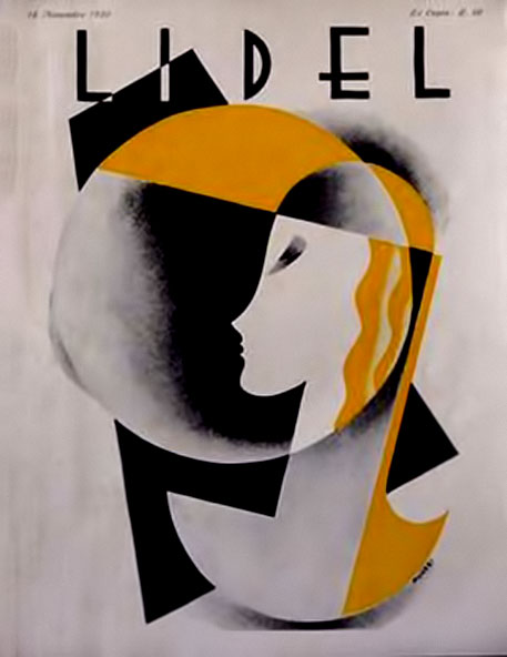 1930-11a Lidel magazine Art Deco cover