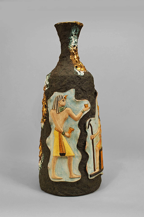 italo-casini-egyptian-revival-bottle-475x713 1930s-Italian-Egyptian-Revival-Lava-Vase-by-Italo-Casini