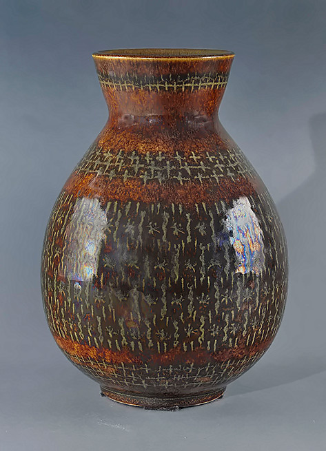 1940s-Ceramic-Vase-by-Pierrefonds-473x655 1940s Ceramic Vase by Pierrefonds