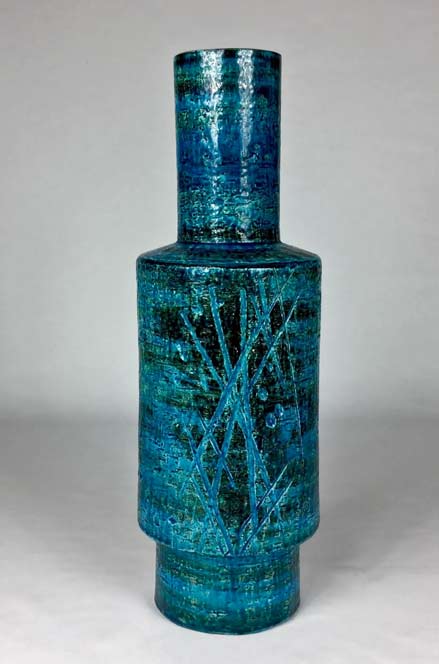 Aldo-Londi-italian-vase 1950s-Raymor-Bitossi-Aldo-Londi