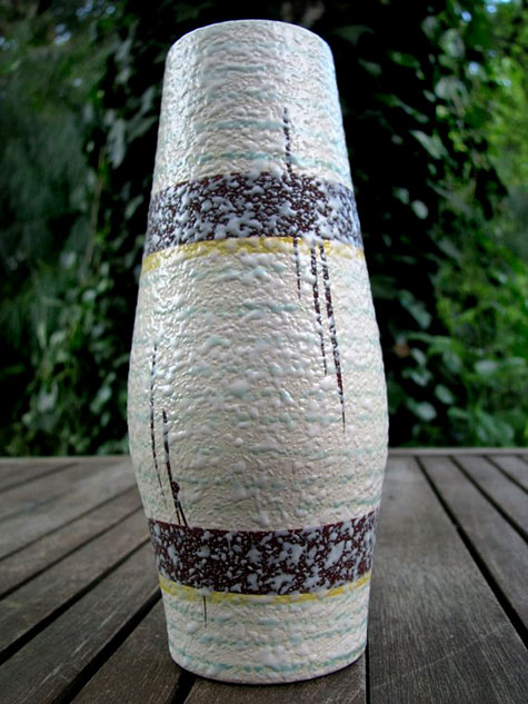 1950s-Vase-–-Bay-Keramik-No 1950s-Mid Century Vase-–-Bay Keramik