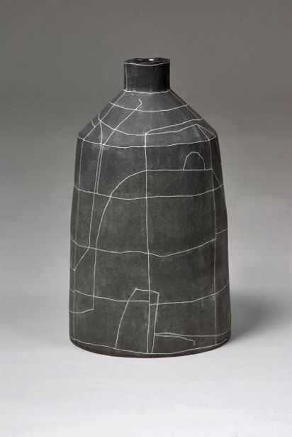 Australian-ceramics-Tania-Rollond 2013---Tania-Rollond ceramic bottle