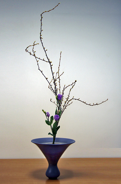ikebana-flower-arrangement 2015-Shoka Shofutai by Tatyana Lohova - Ikebana Ikenobo Russia