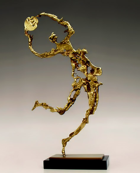 yiannis-nanouris-bronze-svcculpture-473x587 abstract bronze sculpture - dancing figure by Yiannis Nanouris