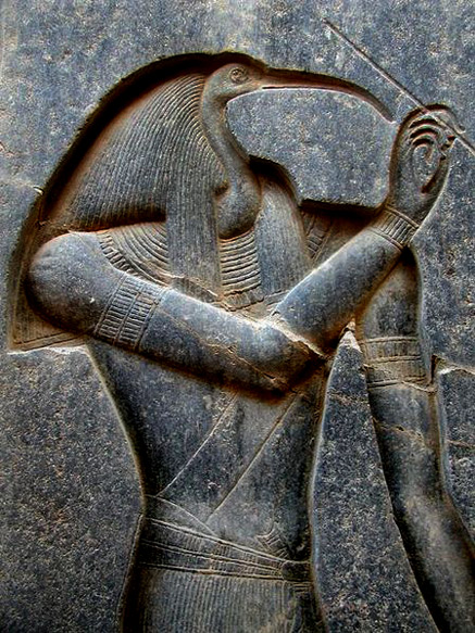thoth-relief-luxor-437x583 Sunken relief of Thoth-Luxor_temple_photo-John Bodsworth