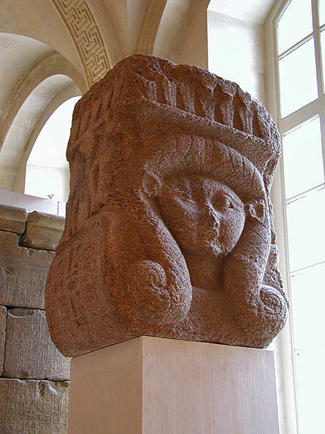 column-with-face-of-hathor-473x631 column with the face of Hathor at temple of Bastet at Bubastis_Louvre Museum