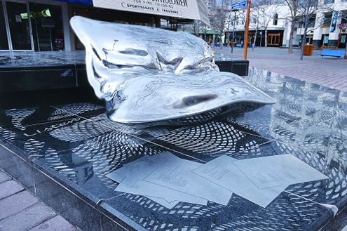 CushionMatthew-Harding-495x329 Canberra street sculp[ture Cushion by Matthew-Harding