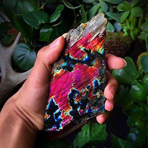 labradorite crystal labradorite crystal piece