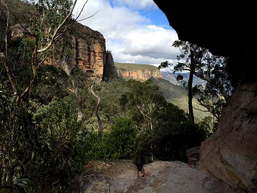 Blue-Mountains-bush-walk Blue Mountains, Sydney, Australia