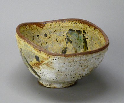 abstyract- bowl-olin-russum-437x362 Olin Russum Distorted Bowl, 1980; stoneware
