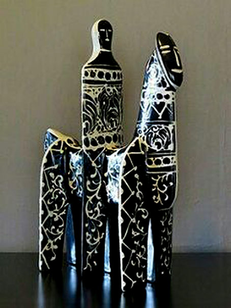 porcelain-horse-with-rider-Alvino-Bagni porcelain-horse-with-rider-Alvino-Bagni