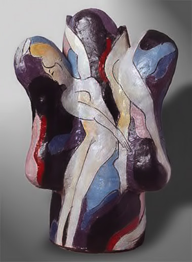 Rudy Autio ceramic sculpture