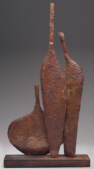 Italian-Fantoni.jpg-331x592 Italian Fantoni tri bottle sculpture