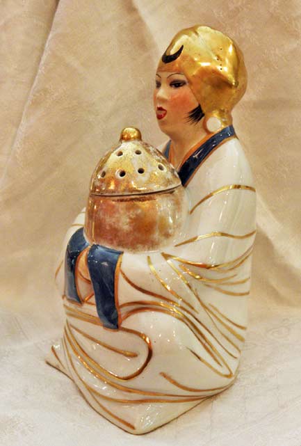 Robj-incense-holder porcelain-figurine incense burner by Robj - Paris