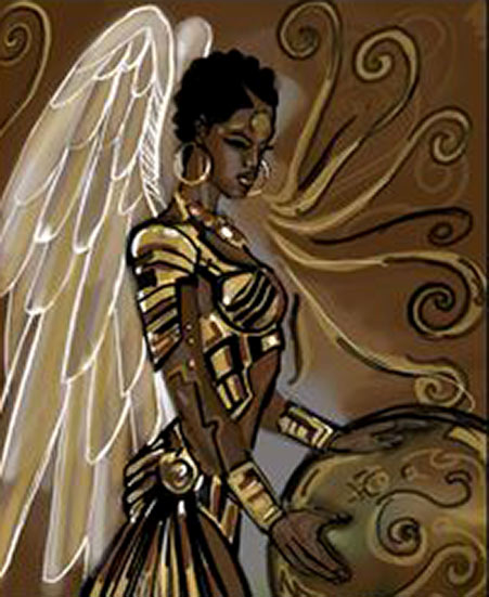 african-american-artist-african-artEnchanted-Angel-art-by-Kevin-Johnson african-american-artist-african-artEnchanted-Angel-art-by-Kevin-Johnson