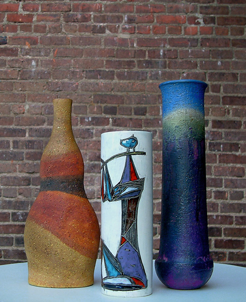 3-Fantoni-vases.jpg-495x606 3 Fantoni vases