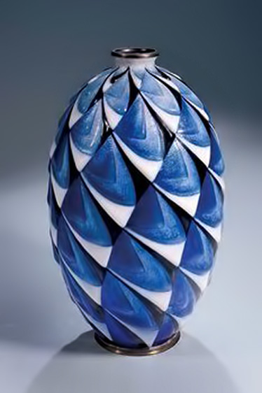 Vase-Art-Deco-Faure-Limoges Art Deco limogues vase