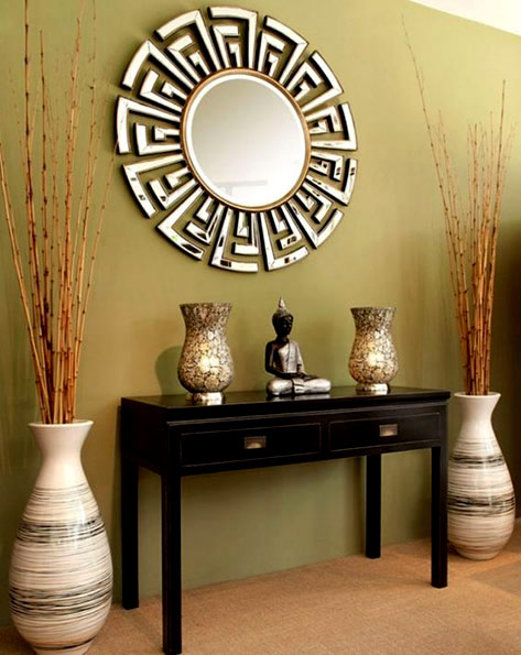 pair-of-floor-vases matching floor vases