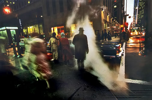 Ernst Haas-photography 'A-picture-is-the-expression-of-an-impression - Ernst Haas -- people on NY street