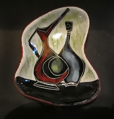 retro-kidney-dish-392x407 Abstract-Kidney-Shaped-Dish-Vintage-Mid-Century-Porcelain-Fantoni-style