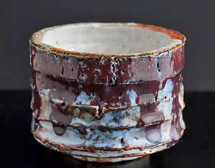 Adam-Whatley-shino Adam-Whatley-ceramics - ribbed shino bowl