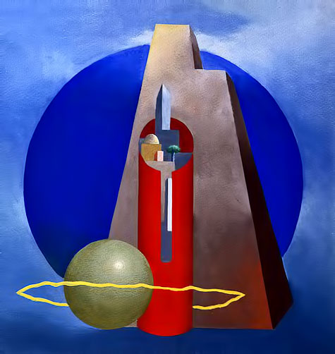 futurist-art-by-Fillia-Italy Aeropittura---Museo-Novecento-Fillia-(Luigi-Colombo)-1932