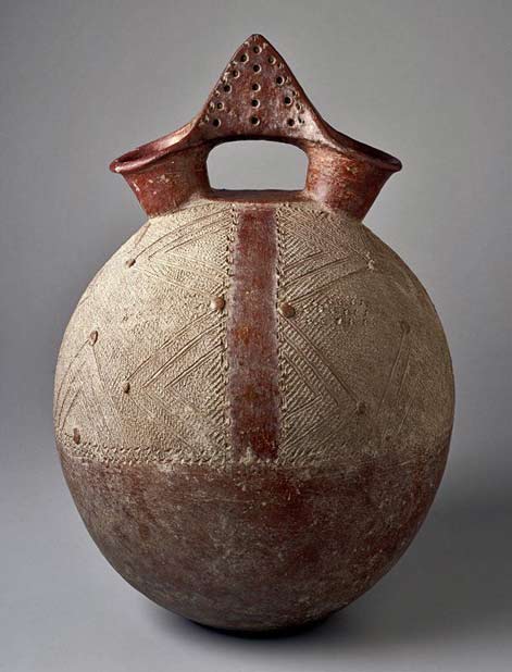 Chad--20th-century-drinking-vessel Africa-Vessel-from-Chad--20th-century