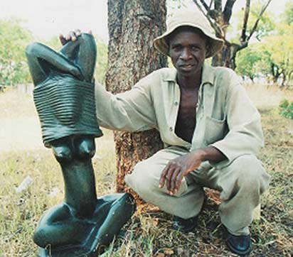 African_Art_Shona_Sculpture_-_Samson_Kurehwatira African_Art_Shona_Sculpture_-_Samson_Kurehwatira - female figure stone