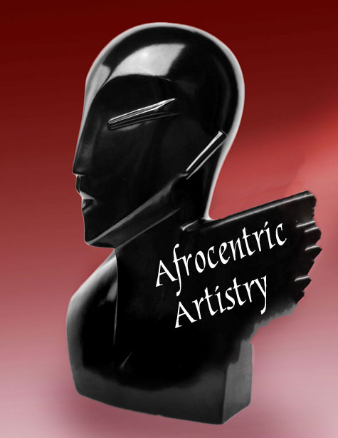 Stylized-head-sculpture Afrocentric-Artistry