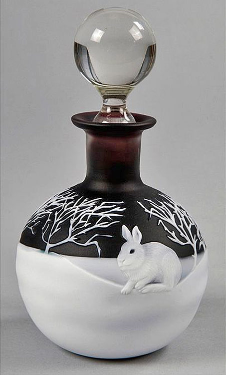 Alasdair-Gordon-perfume-bottle Alasdair Gordon perfume bottle Rabbit in snow