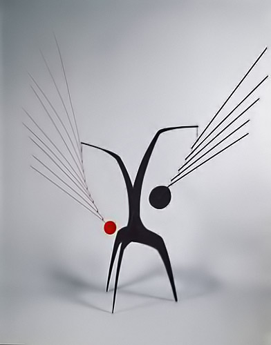 mobile-sculpture-Alexander-Calder Alexander-Calder---Un-Effet-Du-Japonais---Pace-Gallery