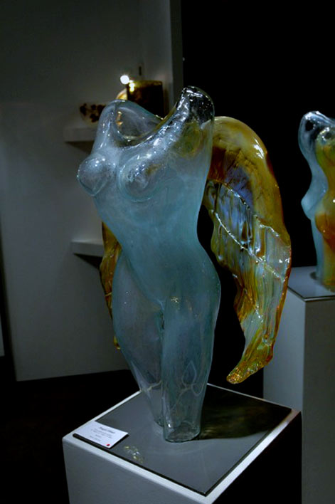 Alexis-Silk---Angel-(Blue) Alexis Silk---Angel (Blue),-2013----Mattson's Fine Art