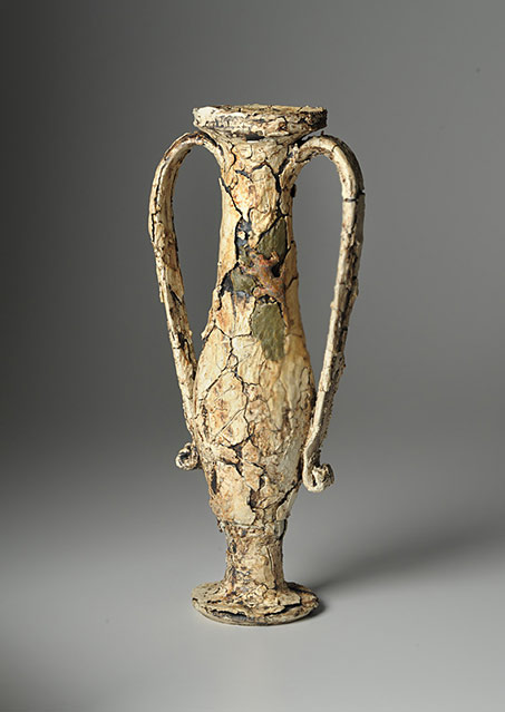 Alice-Federico--classical-styled-vessel Alice-Federico--classical-styled-vessel with crackle glaze