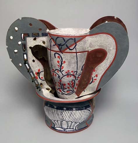 andrea-gill-3-1 Cherry Blossoms on a Winter Day vase