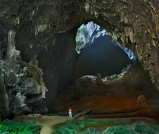 underground-cave-guamguxi Cavern landscape-in-guangxi China