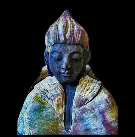 Anita-Feng-thebuddhabuilder Anita-Feng-thebuddhabuilder ceramic Buddha bust