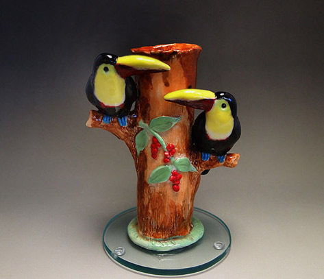 ceramic-figurine-anits-reay-473x407 Anita Reay Art toucan birds