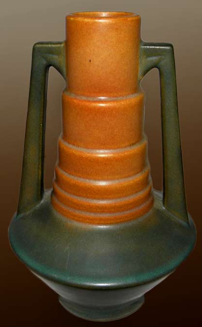 Roseville-Pottery-Futura Antique-Art-Deco-Roseville-Pottery-Futura