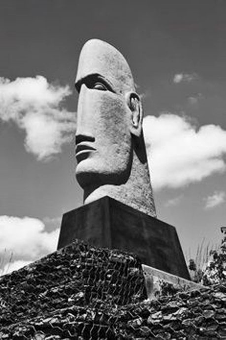 Anton-Smit-south-african-sculptor Anton-Smit monumental sculpture head