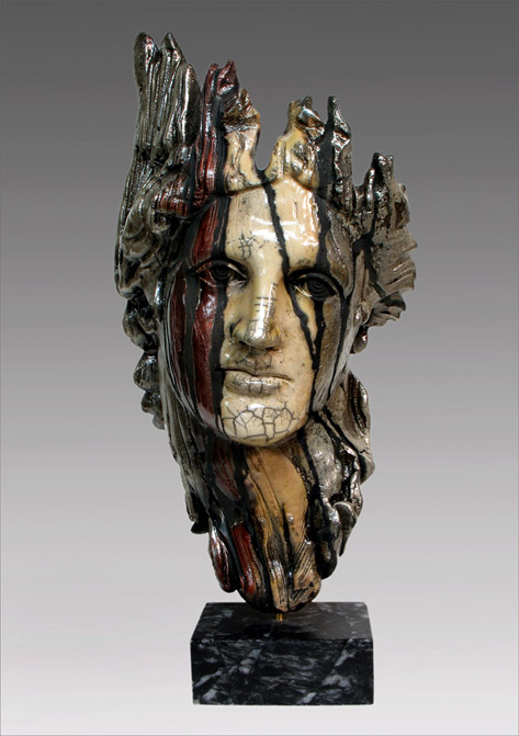 apollo-raku-mask-yiannis-nanouris-473x671 Apollo-(Apollonas-the-greek-god-of-music) raku mask by Yiannis Nanouris