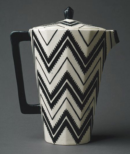 Art-Deco-Coffee-Pot---Pavel-Janák---1912 Black and White Art-Deco-Coffee-Pot---Pavel-Janák---1912