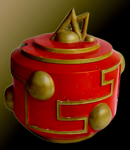 Art-Deco-covered-ceramic-pot-is-probably-Austrian-and-dates-from-the-1920’s Art Deco Jazz Age lidded vessel - 1920's