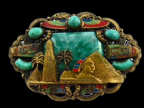 neiger-egyptian-revival-brooch-475x356 ART-DECO-NEIGER-BROOCH-EGYPTIAN-REVIVAL-PIN-CZECH-1920'S-SPHINX-FILIGREE-RARE